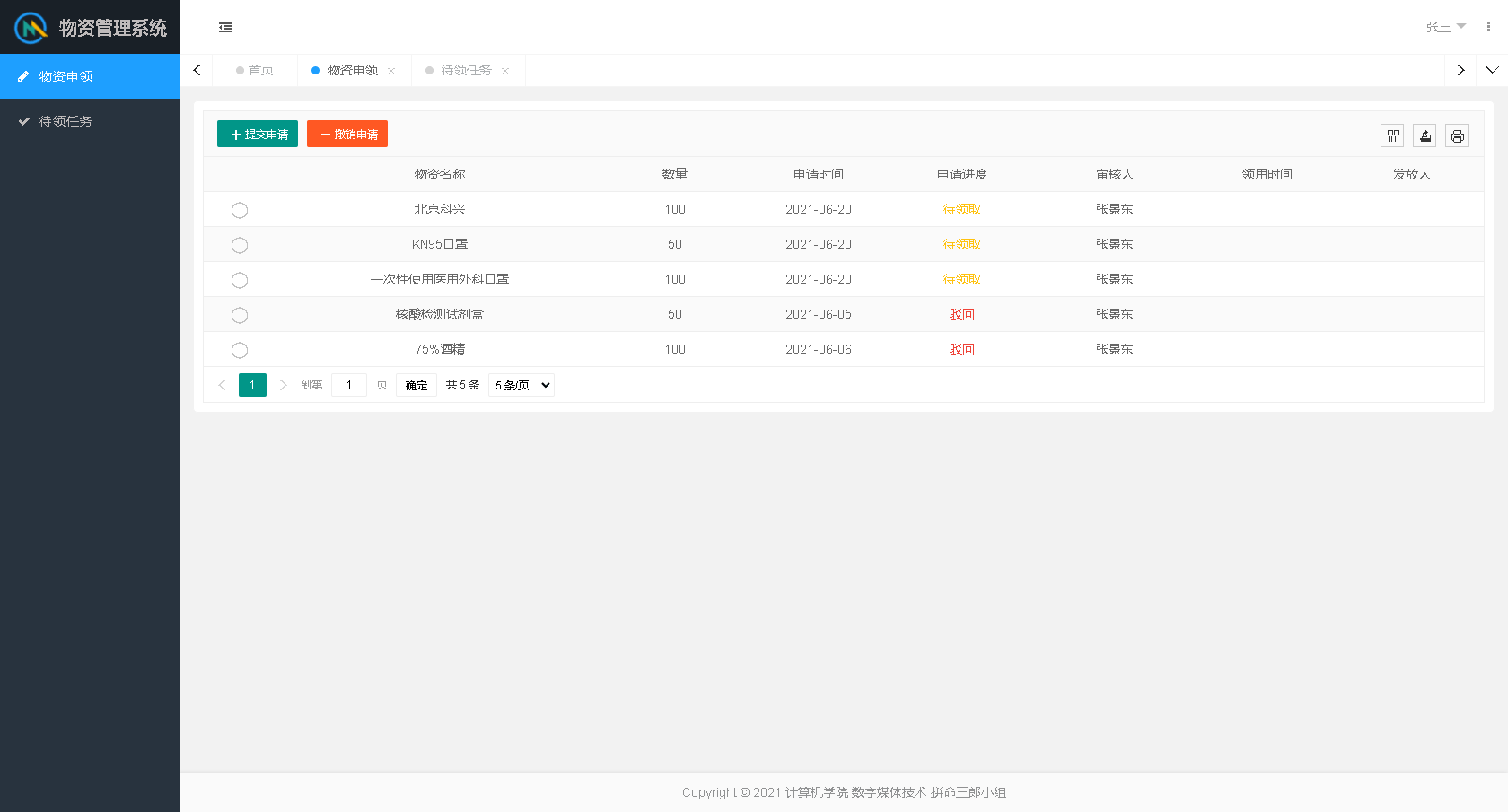 Java本地搭建宝塔部署实战毕设项目物资发放管理系统源码