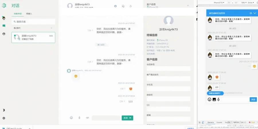 带支付的客服系统2.0源码多语言客服Saas客服多商户