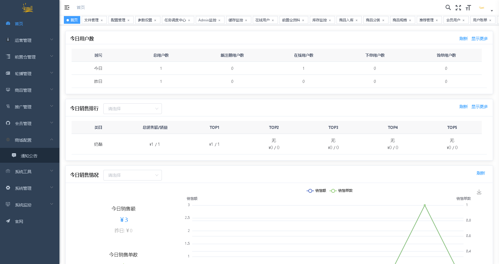 java宝塔搭建实战kxmall生鲜商城多端uniapp源码